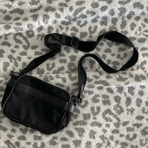 Lululemon now and always black crossbody mini bag